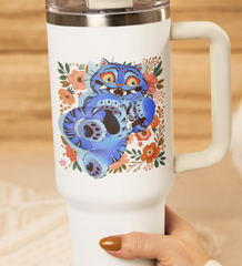 Derpy Tiger UV DTF Wrap – Kpop Demon Hunters Libbey Glass Can 16oz UV133