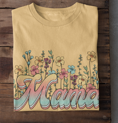 Floral Mama DTF Transfer, Ready for Press Heat Press Transfers DTF245