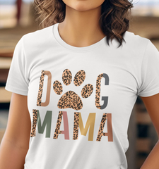 Dog Mama DTF Transfer, Ready for Press Heat Press Transfers DTF316