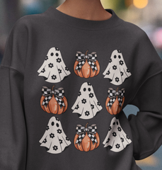 Coquette Halloween Ghost DTF, Ready for Press, Heat Press Transfers DTF422