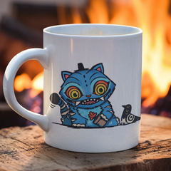 Kpop Demon hunters Derpy UV DTF Wrap for 16oz Libbey Glass | Cute Pumpkin UV144