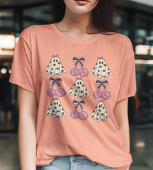 Coquette Halloween Ghost DTF, Ready for Press, Heat Press Transfers DTF421