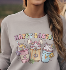 Easter Coffee DTF Transfer, Ready for Press Heat Press Transfers DTF304