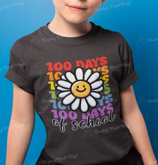 100 Days School DTF Transfer, Ready for Press Heat Press Transfers DTF220