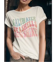 Summer Beach Vacation DTF, Ready for Press, Heat Press Transfers DTF388