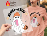 BooJee Ghost DTF Transfer for T-shirts, Hoodies, Heat Transfer, Ready for Press Heat Press Transfers DTF134
