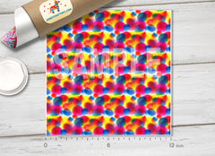 Abstract Water color spots Patterned HTV 051