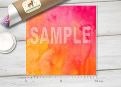 Watercolor Ombre Patterned HTV 829