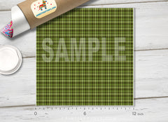 Check Plaid Tartan Patterned HTV 594
