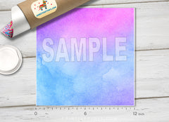 Watercolor Ombre Patterned HTV-973