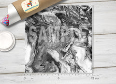 Black Marble Patterned HTV 1013