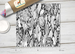 Python Skin Snake Patterned HTV 744