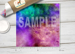 Abstract Watercolor Patterned HTV 1192