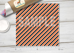 Halloween Stripes Patterned HTV 707