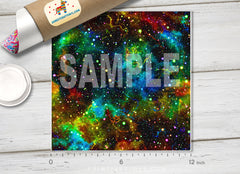 Galaxy Nebula Stars Patterned HTV 580