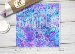 Abstract Marbl Paper Patterned HTV 561