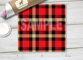 Tartan Plaid Patterned HTV 322
