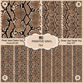 Snake skin Pattern Printed Vinyl/ Indoor / Outdoor/ Heat Transfer Vinyl-764 - Printive Vinyl | Patterned Vinyl