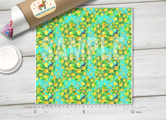 Yellow tulips Patterned HTV 144