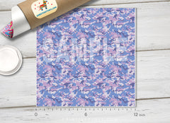 Digital Camouflage Patterned HTV 691