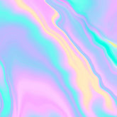 Unicorn Marble Holographic Patterned HTV- 909