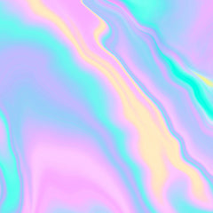 Unicorn Marble Holographic Patterned HTV- 909