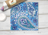 Paisley Patterned Adhesive Vinyl 300