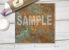 Vintage Bronze Patterned Adhesive Vinyl 135
