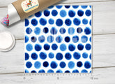 Watercolor Polkadots Patterned Adhesive Vinyl 081