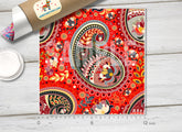 Paisley Patterned Adhesive Vinyl 203