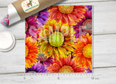 Sunflower Flower Patterned HTV  435