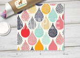 Pastel Drop Patterned Adhesive Vinyl 285