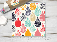 Pastel Drop Patterned Adhesive Vinyl 285