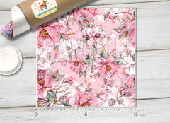 Graceful Roses flowers Patterned HTV 160