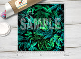 Marijuana cannabis Patterned HTV 690
