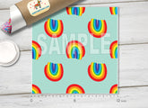 Rainbow Patterned HTV 316