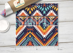 Aztec Navajo Patterned HTV 229