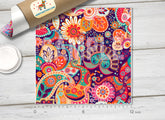 Paisley Texture Patterned Adhesive Vinyl 141