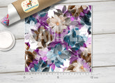 Decorative Flowers and Leaves  Patterned HTV 202