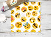 Emoji Patterned Adhesive Vinyl 189