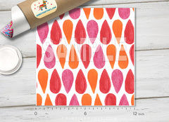Watercolor Drop Patterned Adhesive Vinyl 223 - Donkey Craft Vinyl