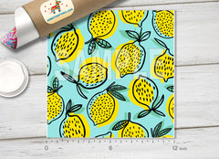 Lemon Patterned HTV 1151