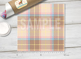 Checker Plaid Patterned HTV 610