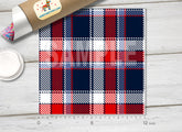 Checker Plaid Patterned HTV 096