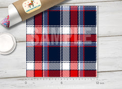 Checker Plaid Patterned HTV 096
