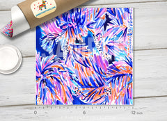 Palms Tree Patterned HTV L092