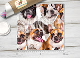 French Bulldog Patterned HTV 1418