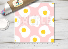 Fried Eggs Patterned HTV 1308