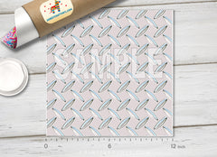 Chrome diamond plate Printed HTV-803