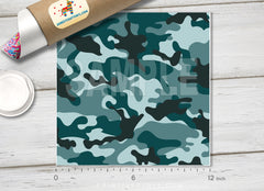 Military Camouflage Printed HTV-493